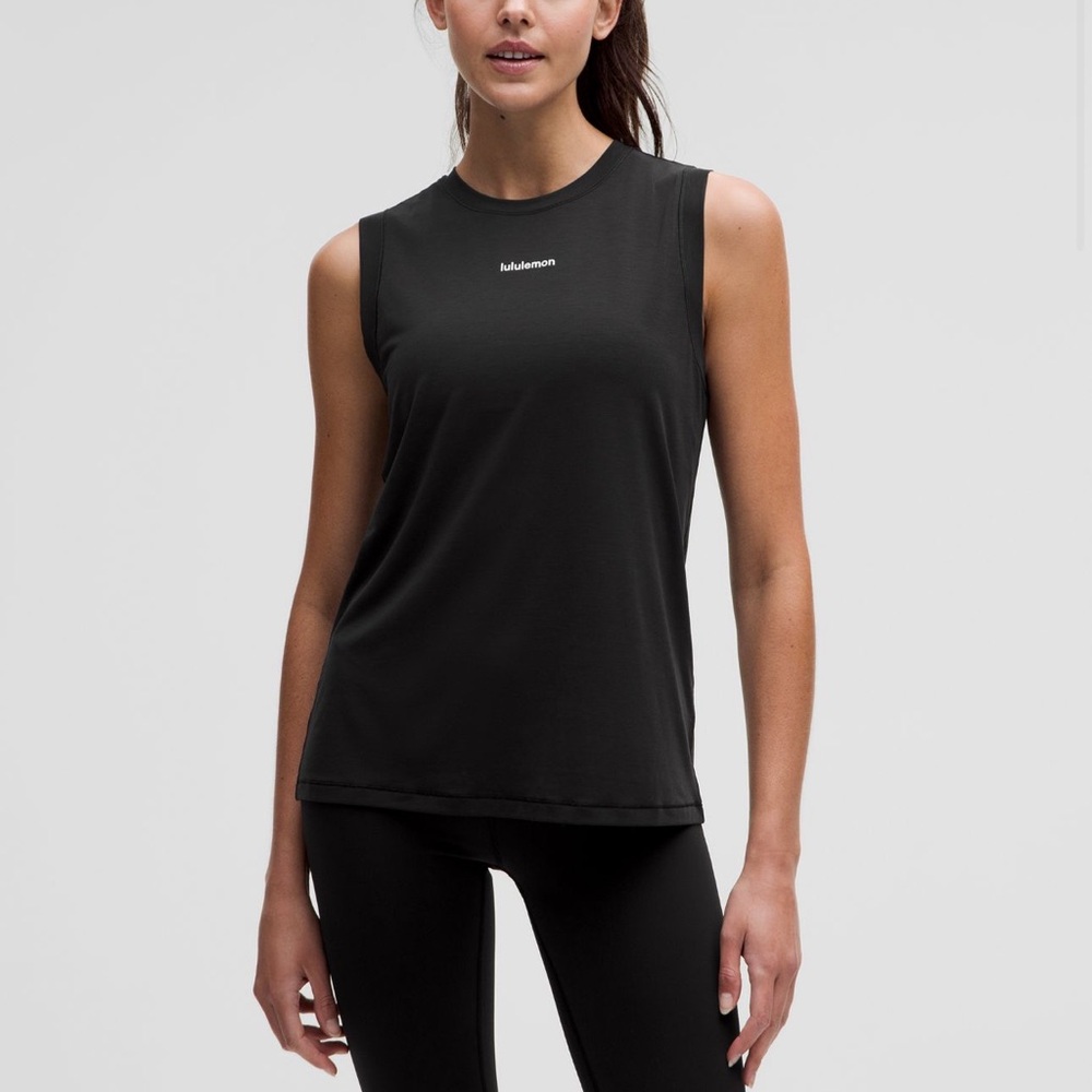 Lululemon Jersey Muscle Tank - Wordmark